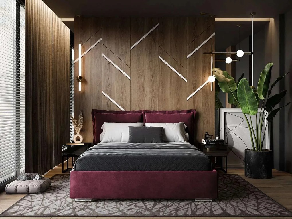 MANŽELSKÁ POSTEĽ LUANA 180x200 MAGIC VELVET 2229