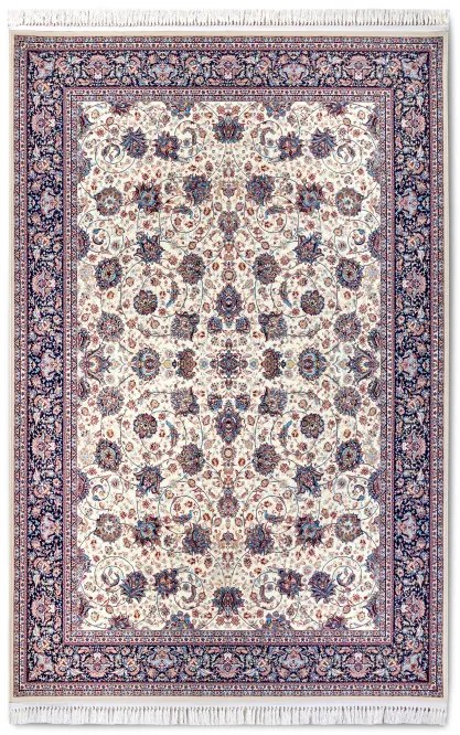 Koberec Villeroy & Boch Kollektion 1870 Alfred krémový / modrý
