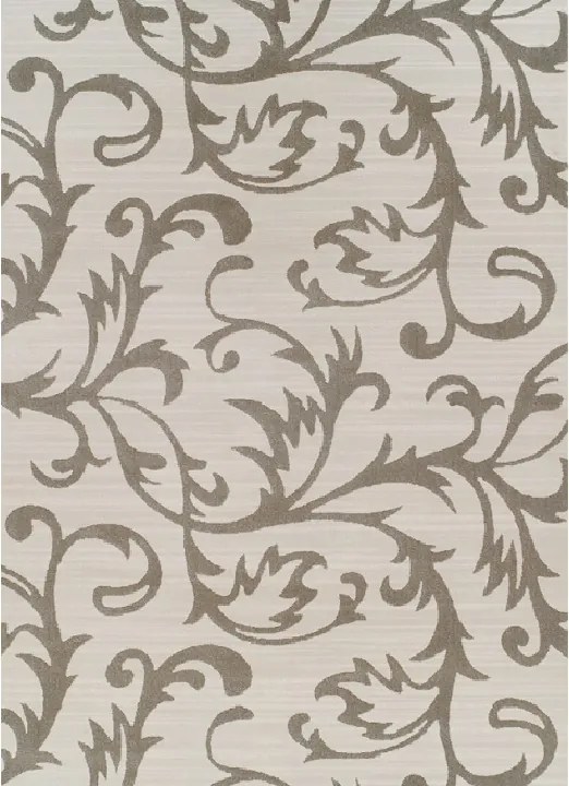 TEMPO KONDELA Gabby koberec 57x90 cm krémová / sivý vzor