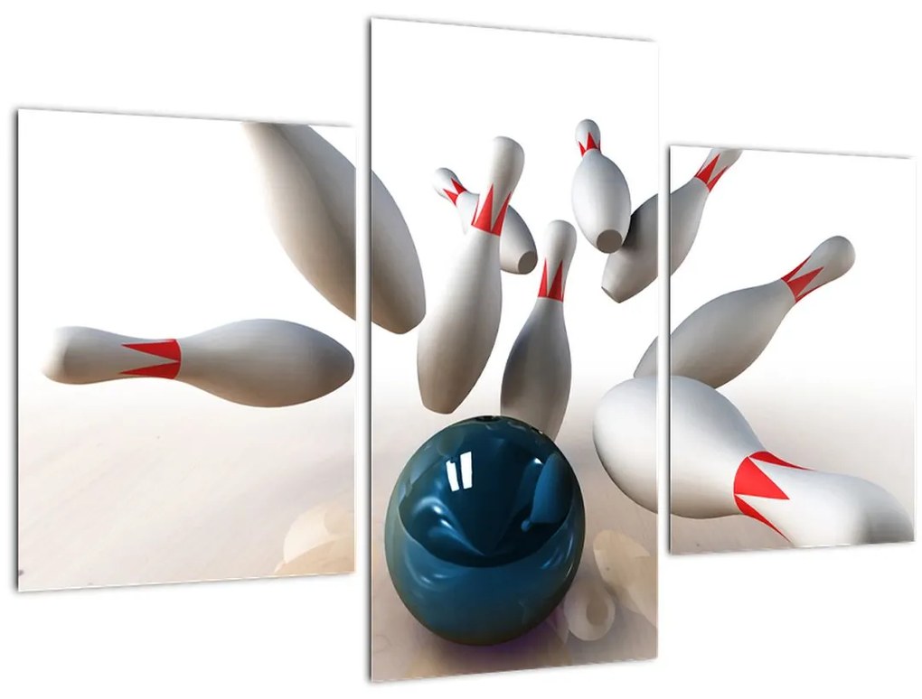 Obraz - Bowling (90x60 cm)