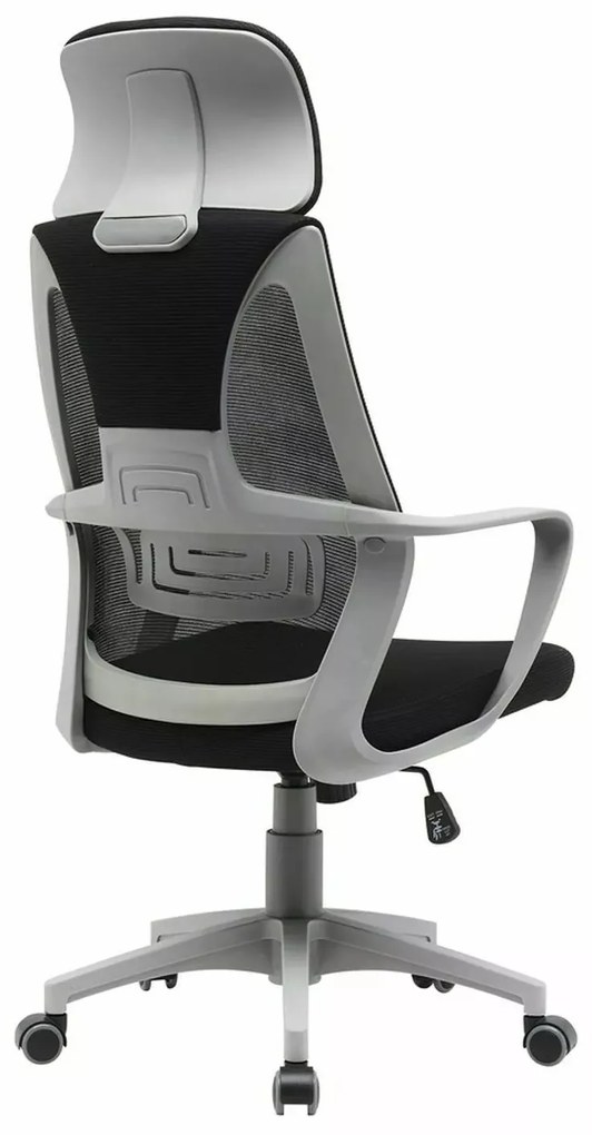 Kancelářská židle Soma černá/šedá