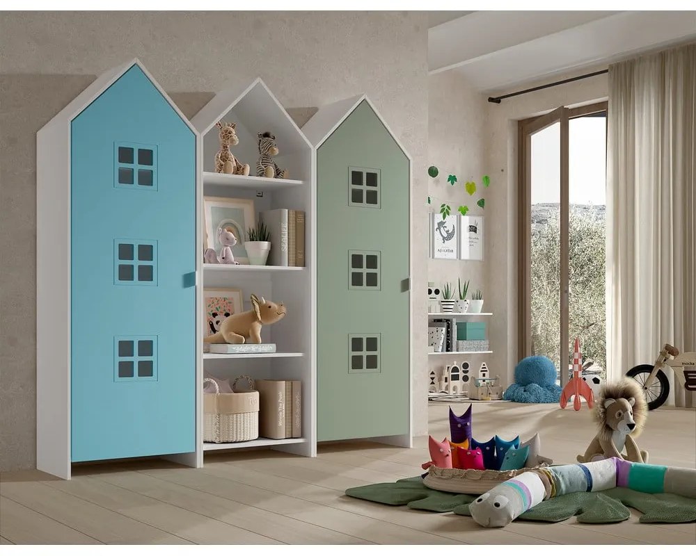 Otvorená detská šatníková skriňa 173x171,5 cm CASAMI BRUGES – Vipack
