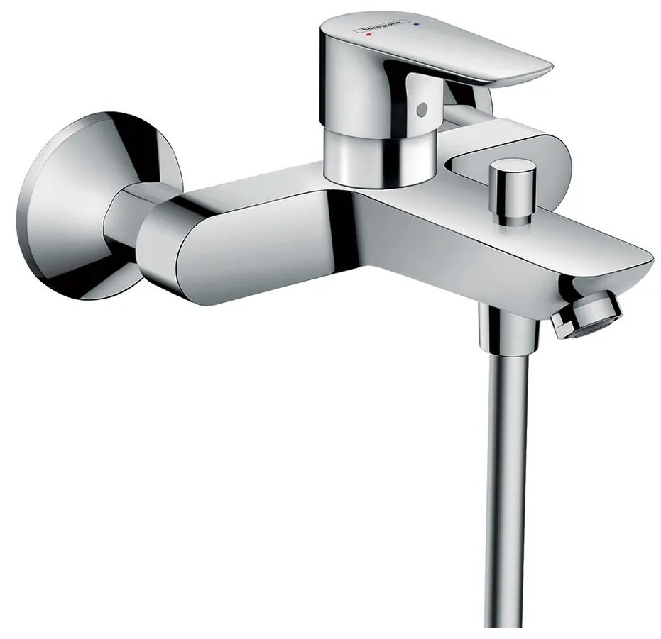 Hansgrohe Talis E, nástenná páková vaňová batéria, chrómová, HAN-71740000