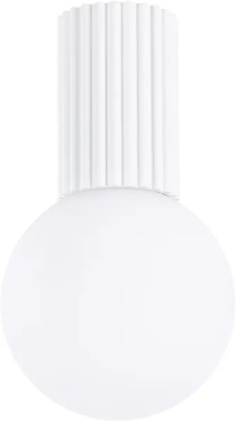 Sollux SL.1708 - Kúpeľňové stropné svietidlo HALO 1xG9/8W/230V IP44 biela