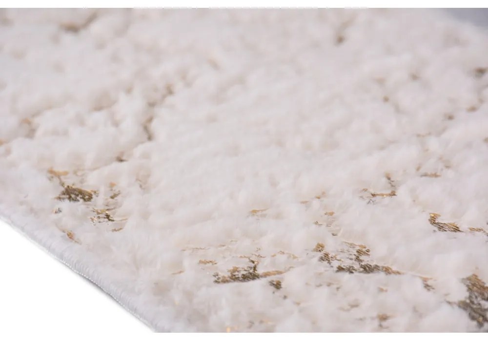 Bavlnené nášľapy na schody v krémovo-zlatej farbe v súprave 16 ks 25x65 cm Simli Altin – Vitaus