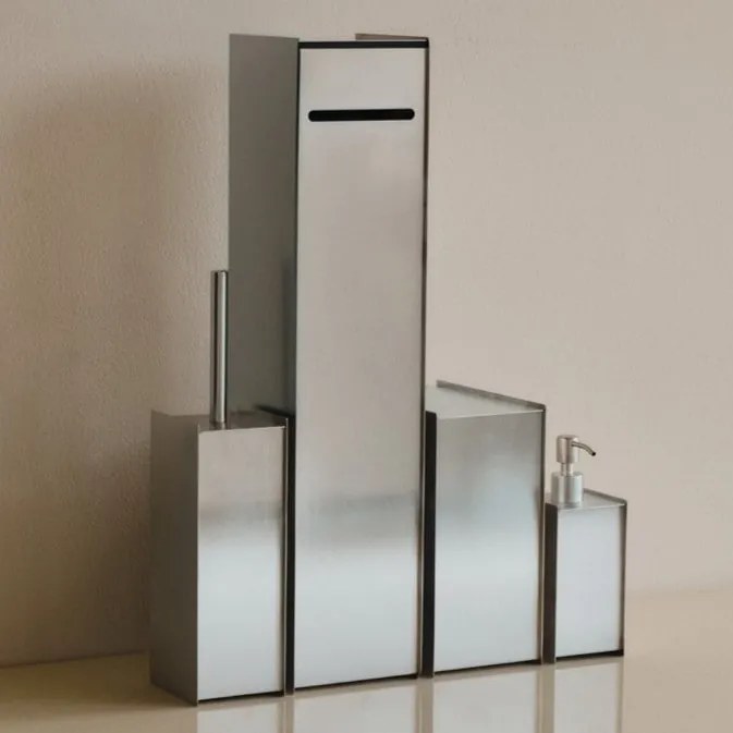 Ferm Living Nerezový stojan na toaletný papier Sama