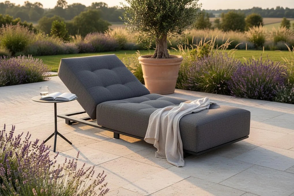 XXXLutz ZÁHRADNÉ LEŽADLO kov, textil Ambia Garden - Online Only záhrada - 002304004401