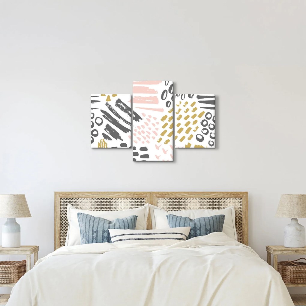 Obraz - Abstraktné ťahy (90x60 cm)