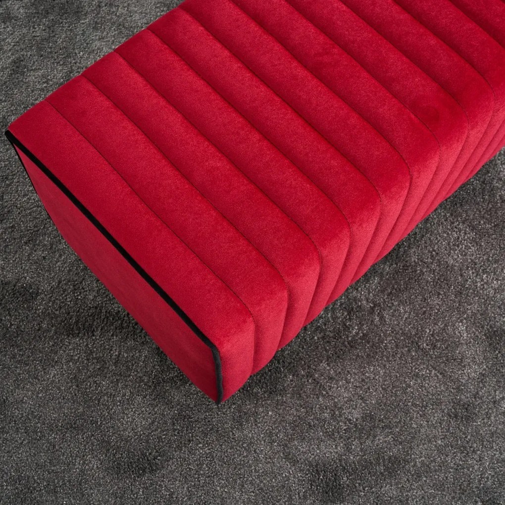 Stolička Mabel Pouf Red