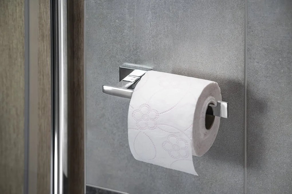 Aqualine Aqualine, APOLLO WC kefa nástenná, sklo, 1416-08
