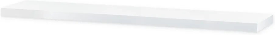 Nástenná polička Shelfy 120 cm, biela, 120 cm