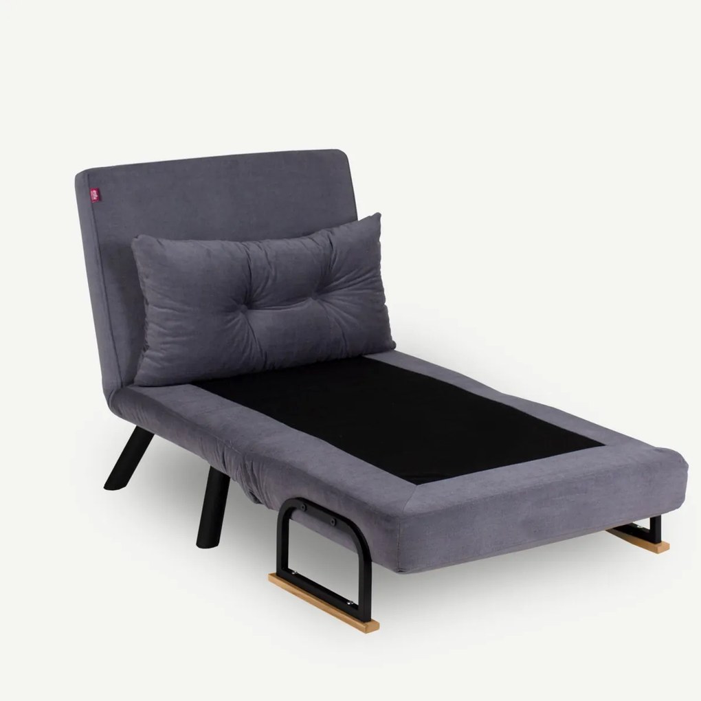 Kreslo Sando Single Grey