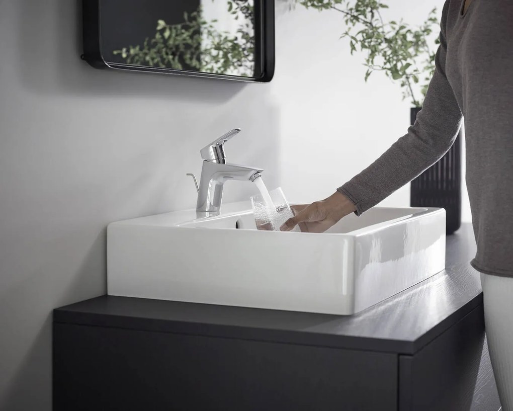 Hansgrohe Logis, umývadlová batéria s výpustom, chrómová, HAN-71070000