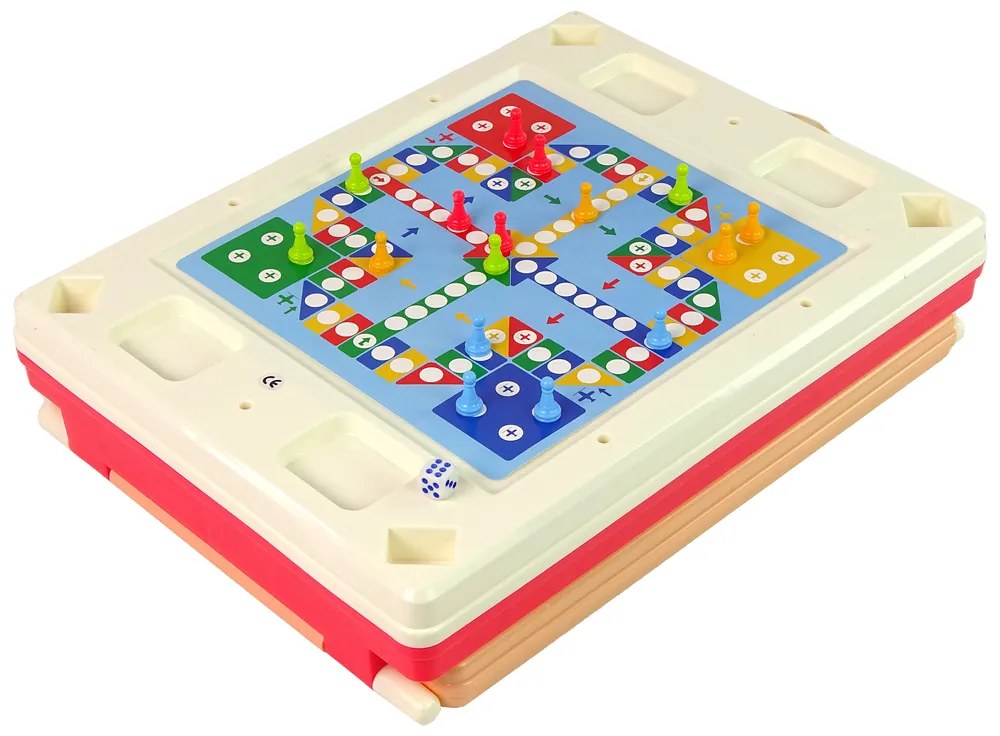LEAN TOYS Multifunkčná obojstranná tabuľa 3v1
