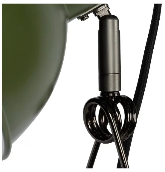 Lucide 45987/01/33 - Lampa s klipom MOYS 1xE27/40W/230V zelená