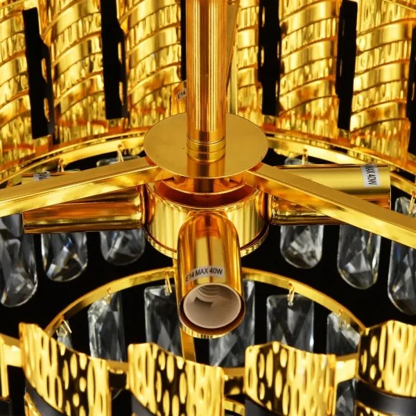 Brilagi - Luster na reťazi CRISTAL 5xE14/40W/230V priemer 38 cm