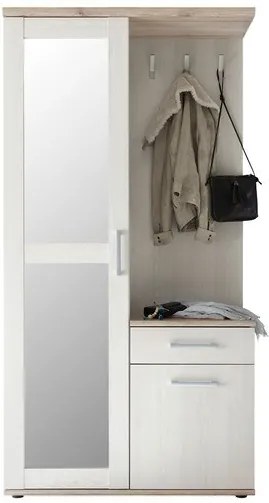 Sconto Predsieňová skriňa ROMANCE smrekovec sibiu / dub sanremo svetlá