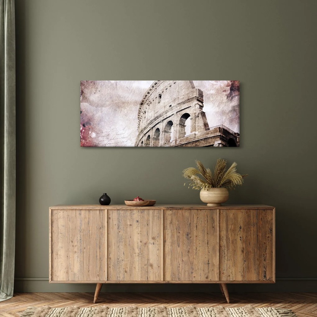 Obraz - Koloseum, Rím, Taliansko (120x50 cm)