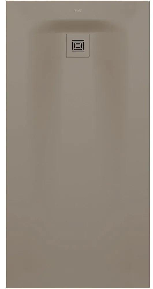 DURAVIT Sustano obdĺžniková sprchová vanička z materiálu DuraSolid, Antislip, 1600 x 800 x 30 mm, matná béžová, 720284640000000