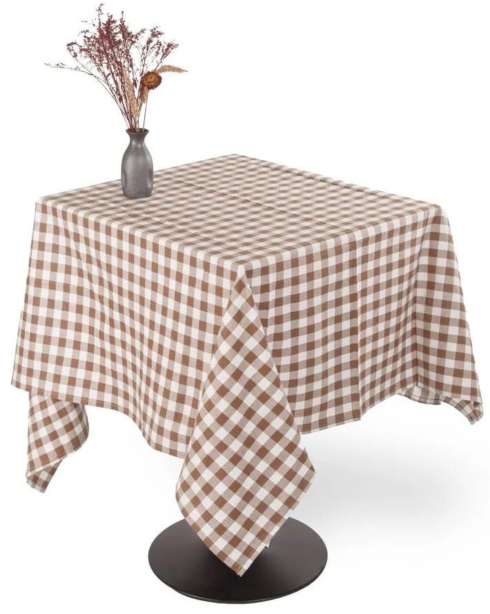 Bavlnený obrus 150x150 cm Gingham – Tiseco Home Studio