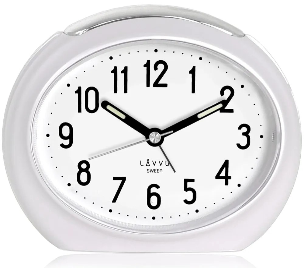 Biely budík SWEEP LAVVU LAS3050