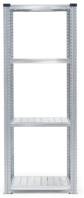 Policový kovový regál TRANSFORM, základná sekcia, 1972x600x500 mm