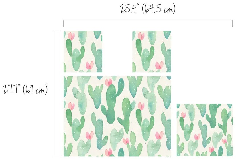 Nálepky Ikea Duktig kaktus