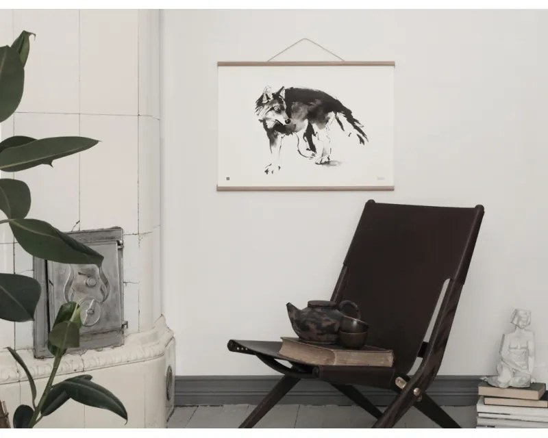 Rám na plagát, šírka 70cm / dub
