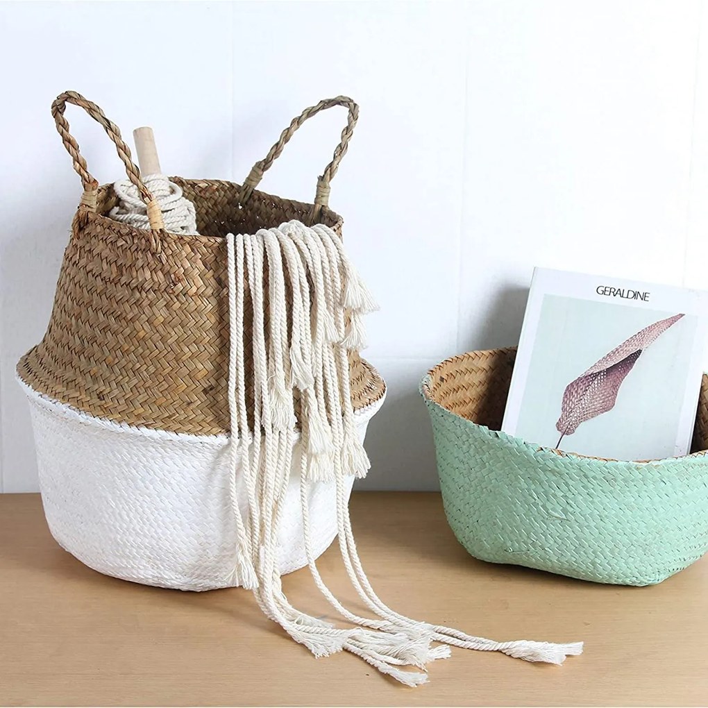 Dekorstudio Prírodný kôš BOHO STYLE YT21B-35