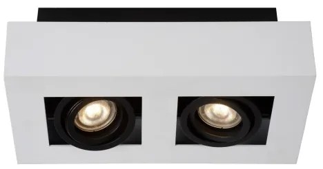 Lucide 09119/11/31 - LED Bodové svietidlo XIRAX 2xGU10/5W/230V biela
