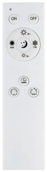 Eglo 99791 - LED Stmievateľné stropné svietidlo MONIROTE LED/37W/230V + DO