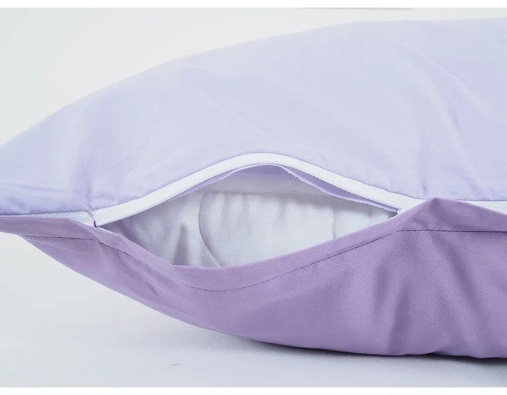 B.E.S. Petrovice Bavlnené obliečky Double face fialová/levanduľa