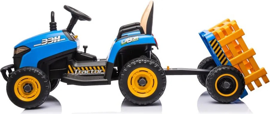 LEAN CARS Elektrický traktor BBH-030 modrý