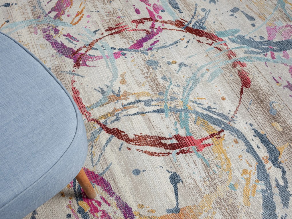 Kusový koberec Aurora 5 CA40007 creme, 170x240, viacfarebná, chodba / predsieň, My Flair