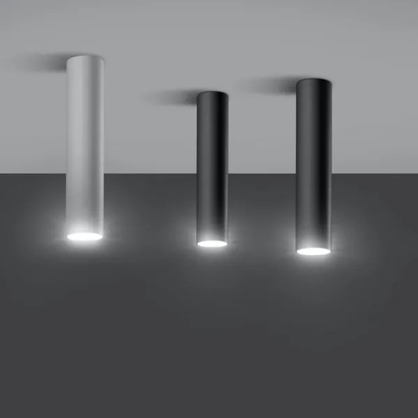 Sollux SL.0435 - Bodové svietidlo LAGOS 1xGU10/10W/230V biela