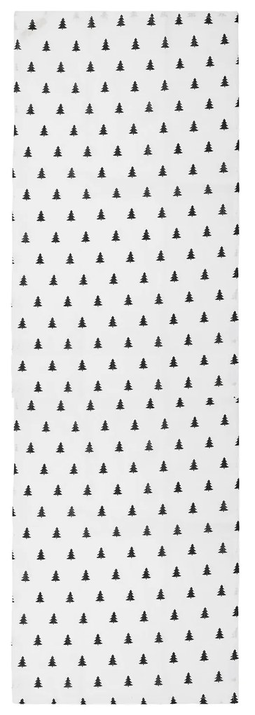 Eulenschnitt Ľanový behúň na stôl Fir Trees 140 x 40 cm