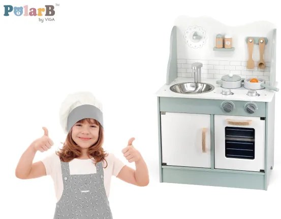 Detská kuchynka Viga 44048 PolarB eco mätová