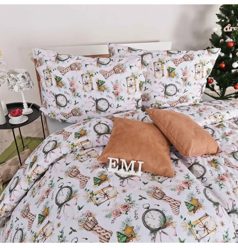 Vianočné obliečky bavlnené Norimberg EMI