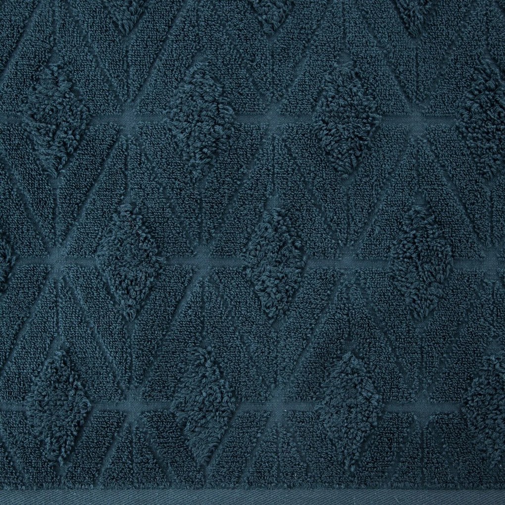 BAVLNENÝ UTERÁK SENDI 50X90 CM TMAVOMODRÁ