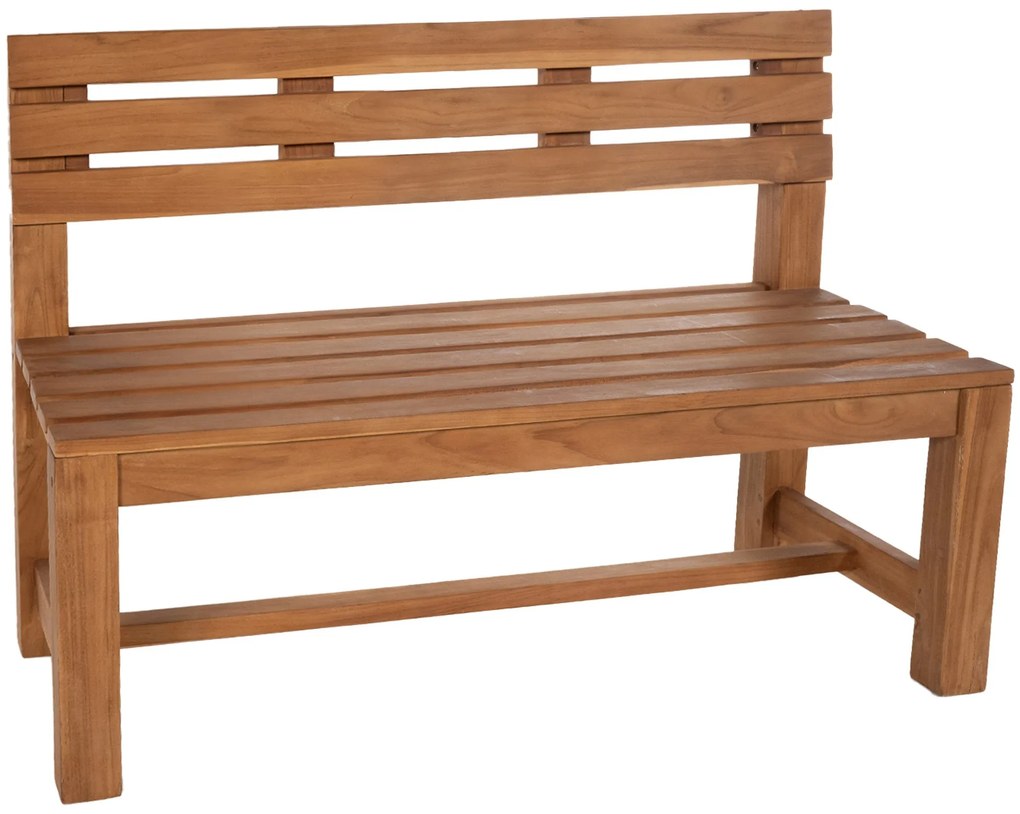 Drevená lavica Augusta 150 cm - teak