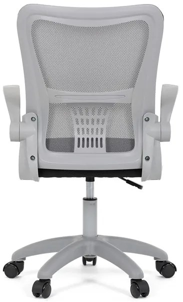 Autronic BONTEC Detská stolička, výškovo nastaviteľná, šedá sieťovina, KA-K2008 GREY Farba: Zelená