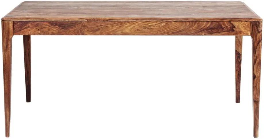 Jedálenský stôl ze sheesamového dreva Kare Design Brooklyn Nature, 160 × 80 cm
