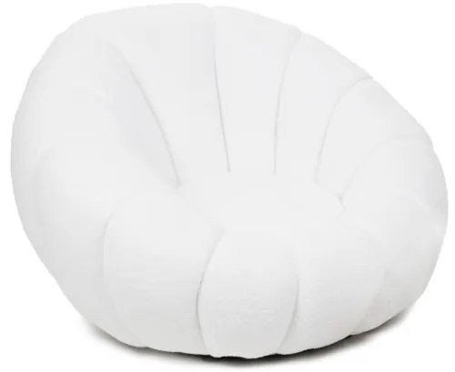 Kreslo DOUILL otočné, krémové TEDDY 869414