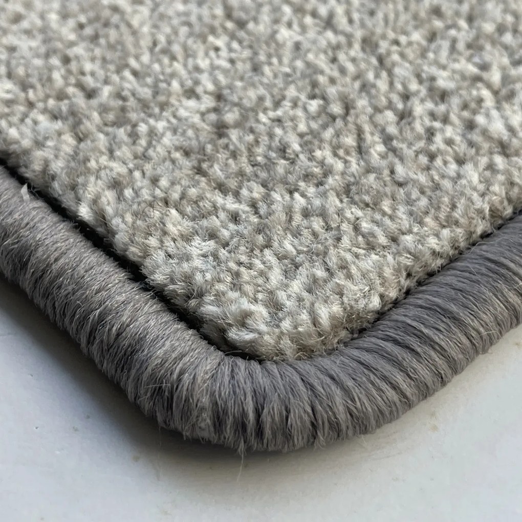 Kusový koberec Messina béžová kruh, 160x160 (priemer) kruh, šedá, obývacia izba, Vopi