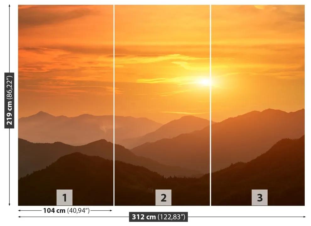 Fototapeta Vliesová Východ slnka 208x146 cm