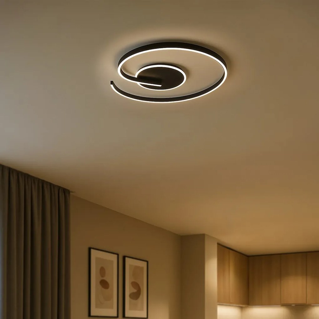Stropné LED svietidlo Lorenzo, 1x LED 22w, 4000k, b