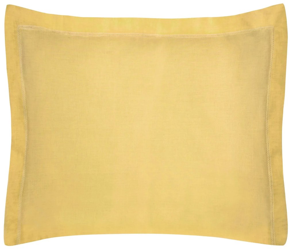 SATÉNOVÁ OBLIEČKA NA VANKÚŠ NOVA COLOUR 70X90 CM HORČICOVÁ