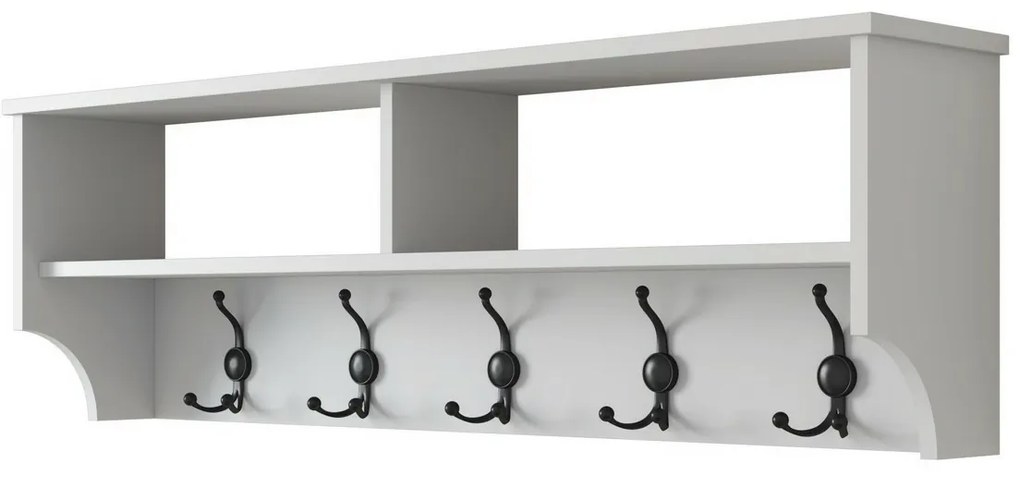 Nástenný vešiak Polo White