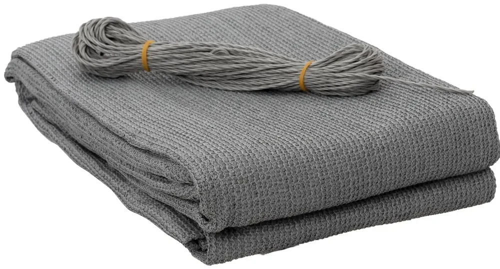 Sivá clona na balkón 1 x 5 m