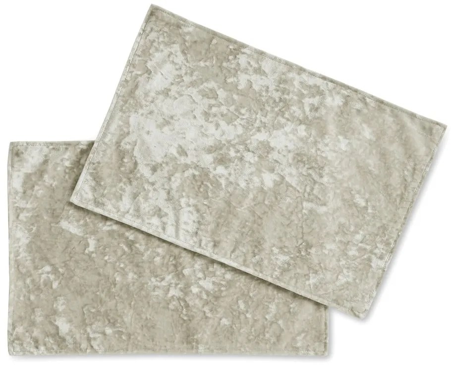 Látkové prestieranie 2 ks 46x30 cm Crushed Velvet - Catherine Lansfield